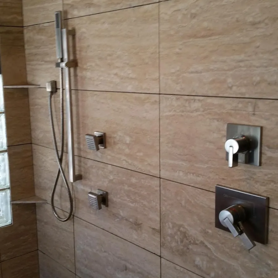 Shower fixture installation for Water Heater Replacement in Claremont